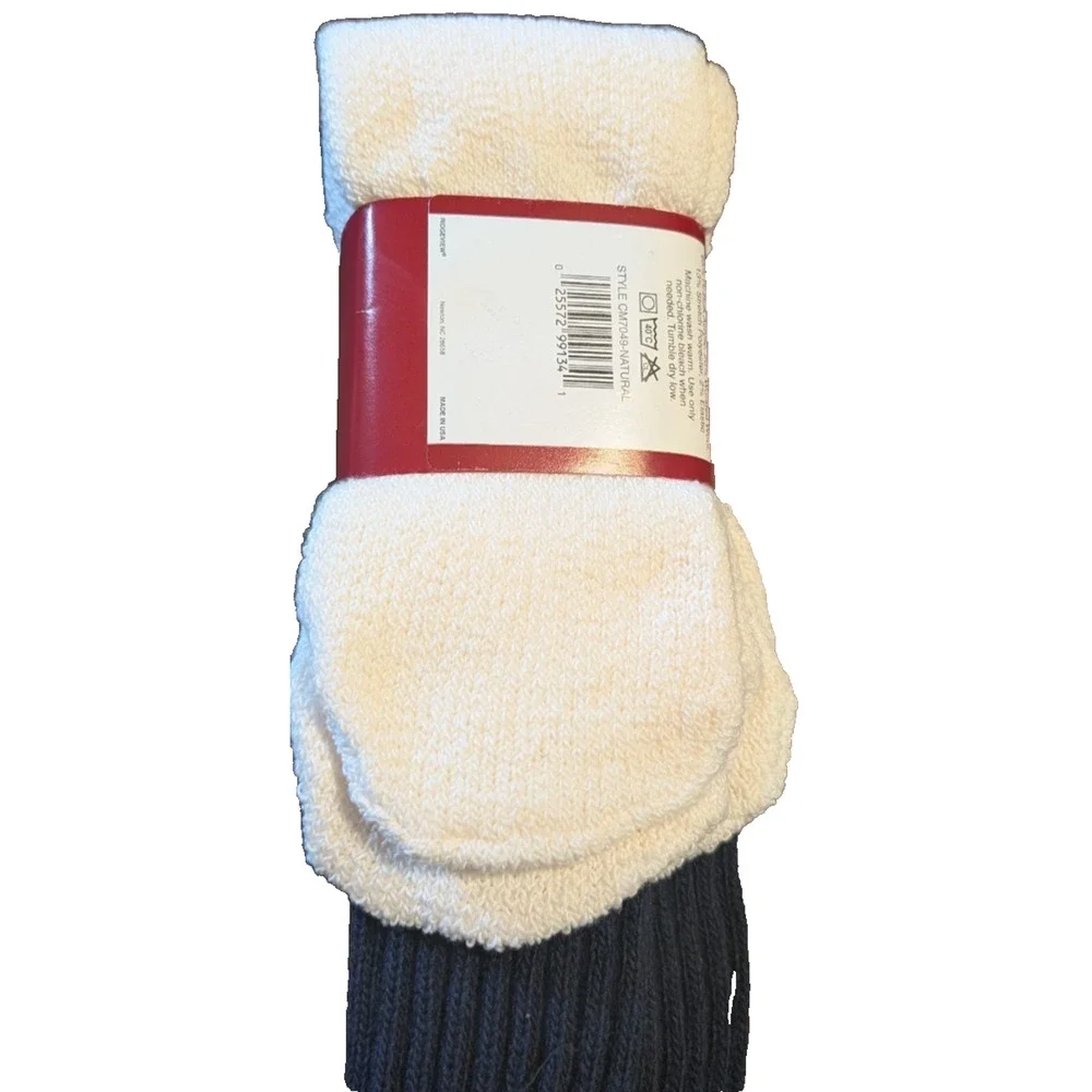 NEW Coleman‎ Wool Blend Thermal Socks - 2 pairs Shoe Fits Shoe Size 7-10 NIP